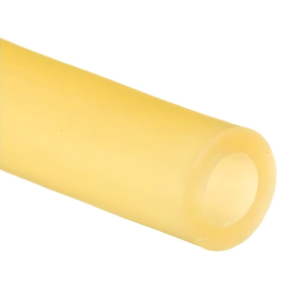 10 Feet 1/2" I.D x 1/16" Wall x 5/8" O.D Surgical Latex Rubber Tubing - Highly Elastic and Strong Tubings - Wall or Speargun Band Slingshot Catapult Surgical Tube Rubber Hose