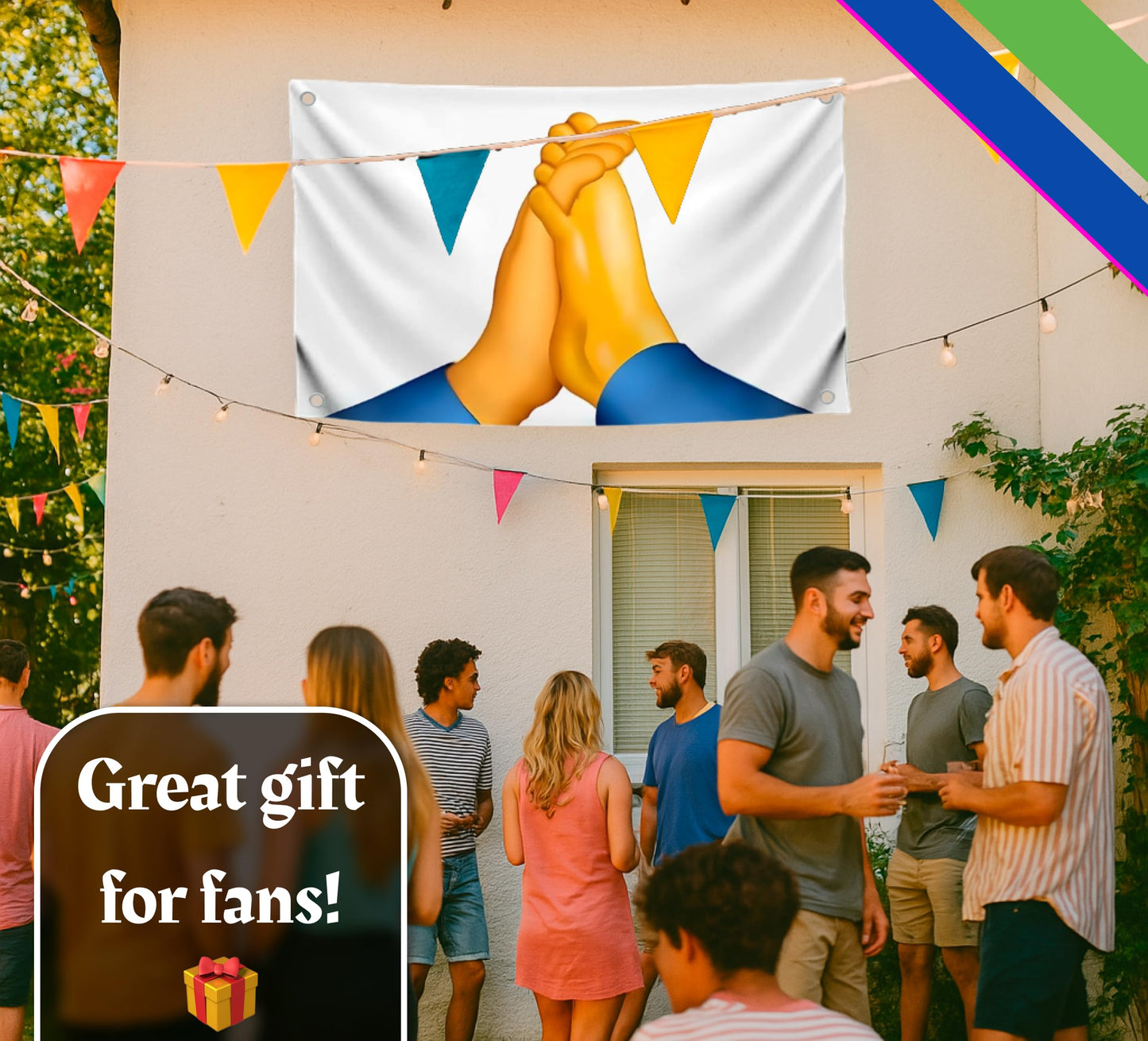 3x5 Feet Funny Art Flag with Four Brass Grommets - Polyester Single Sided Meme Banner for Outside and Inside Use - Cool Apartment Poster for Bedroom or Bathroom Wall Decor - Party or Office Decoration