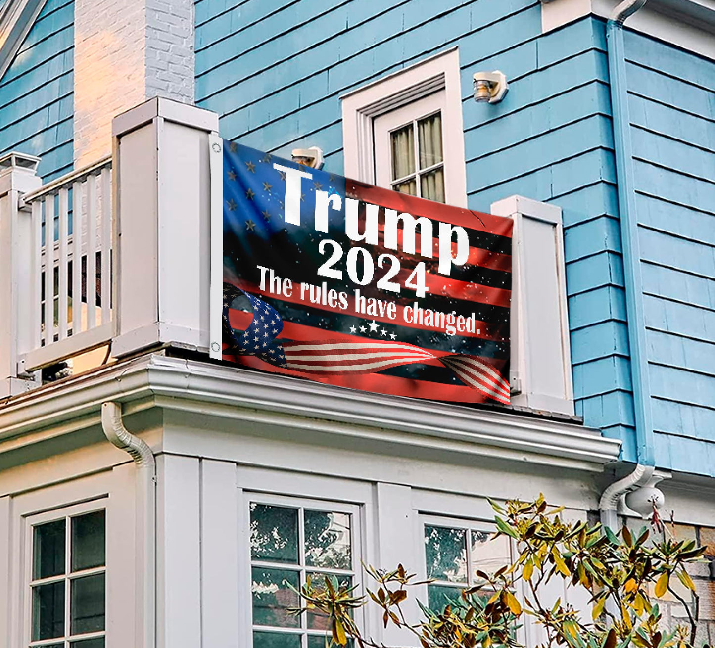 3x5 Ft 2024 Polyester Flag Take America Back - Large American President Republican Banner with 2 Grommets - Donald Room Single Sided Flags for Republicans - Political Home Banner - Keep America Great