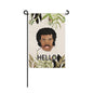 12x18 Inch Hello Funny Garden Polyester Flag with 4 Grommets - Vertical Personalized Single Sided Flag Seasonal Home Yard Outdoor Decoration - Holiday Flags Yard - Hello Floral Home & Garden Flag