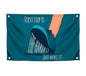 3x5 Ft Motiv Quote Polyester Flag First Step Is The Hardetst Just Make It! with Four Brass Grommets - Inspire Your Workout with this Banner - Perfect Fitnes Wall Decor - Stay Motivated with Cool Flag