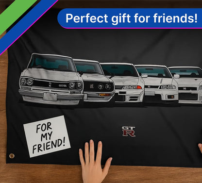 3×5 ft Racing Car Banner with Four Brass Grommets, Motorsport Flag