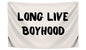 20x30 Inches Single Sided Flags with Long Live Boyhood - Nursery Polyester Decor for Boys and Toddler Room with 2 Grommets - Decor for Boys Wall - Playrooms Banner for Toddler or Play Room Essentials