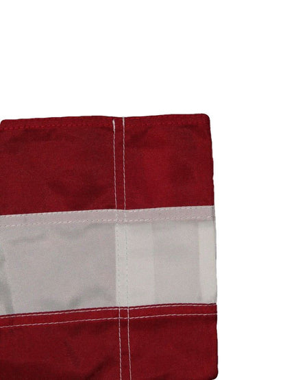 AES 3x5 Embroidered USA American Pole Sleeve Nylon Flag 3'x5' (Made in USA) Fade Resistant Double Stitched Premium Quality