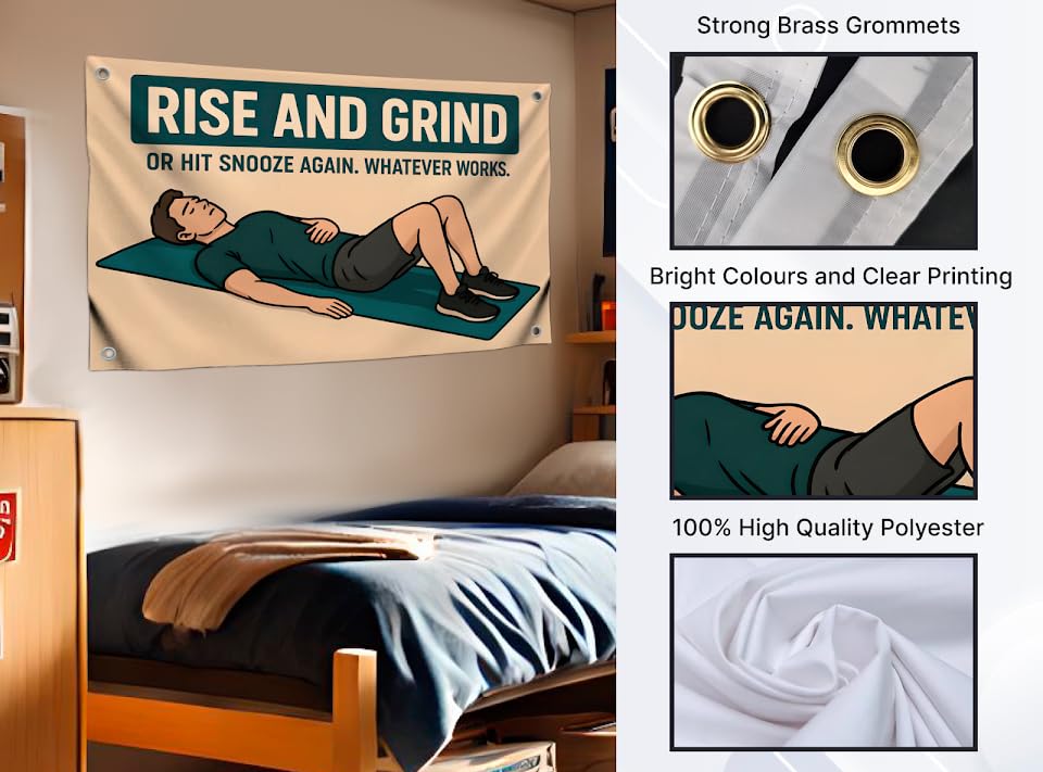 3x5 Feet Motivations Flag with Quote