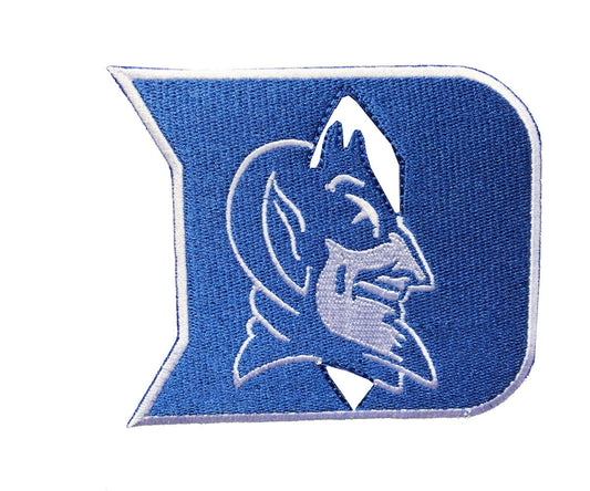 Yibuoo Duke Blue Devils Embroidered Patch Iron on Logo Vest Jacket Cap Hoodie Backpack Patch Iron On/sew on Patch