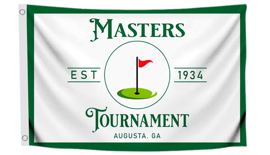 3×5 ft Golf Sports Banner, Tournament Flag with 2 Grommets