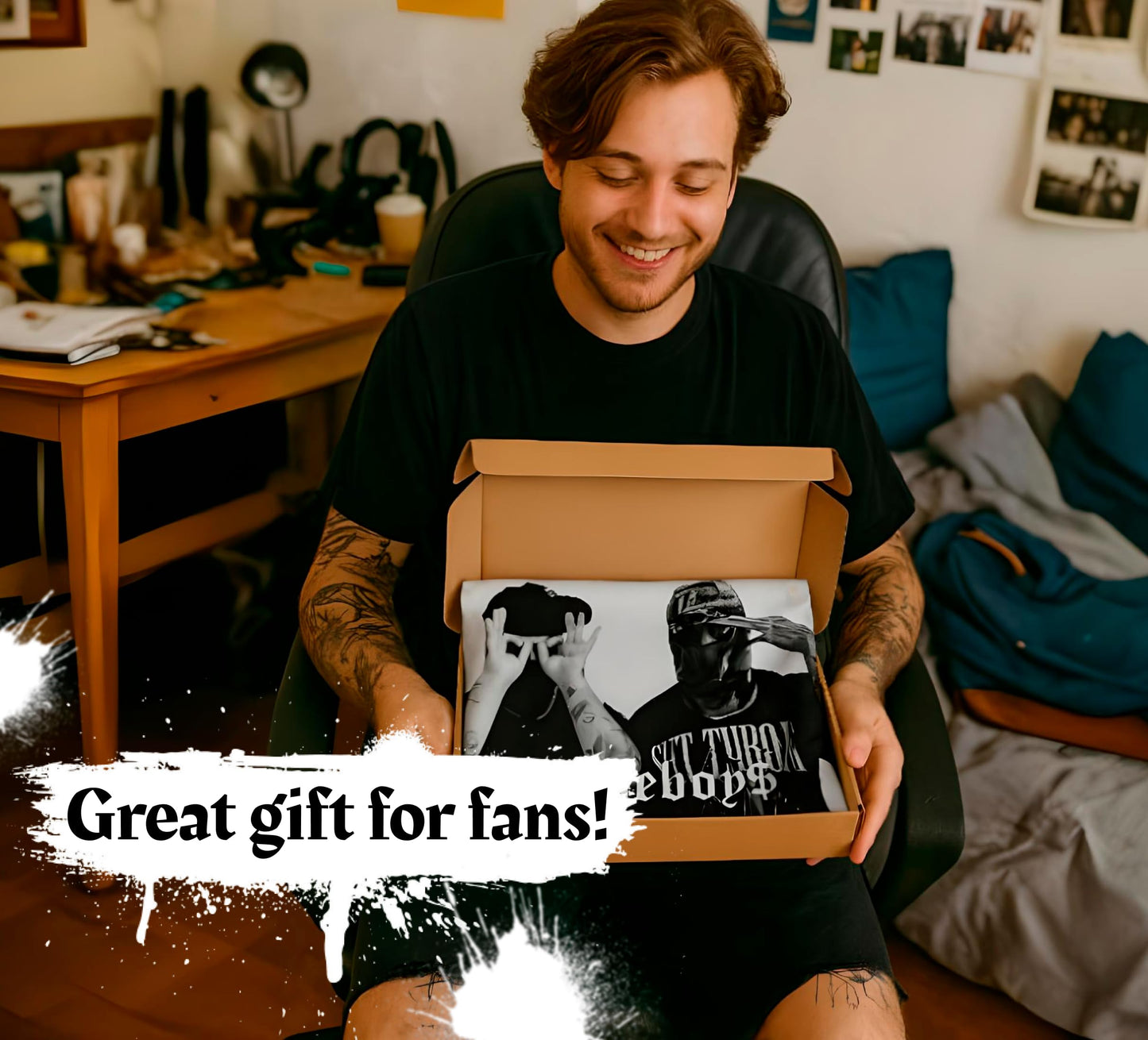 LUIVU 3x5 Feet Polyester Suicide Music Boys Single Sided Flag with 4 Brass Grommets - America Pop Singer Banner - Wall Tapestry Poster Signs Decor for Bedroom or College - American Music 2024 Flags