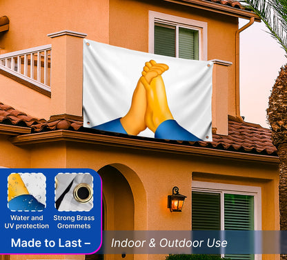 3x5 Feet Funny Art Flag with Four Brass Grommets - Polyester Single Sided Meme Banner for Outside and Inside Use - Cool Apartment Poster for Bedroom or Bathroom Wall Decor - Party or Office Decoration